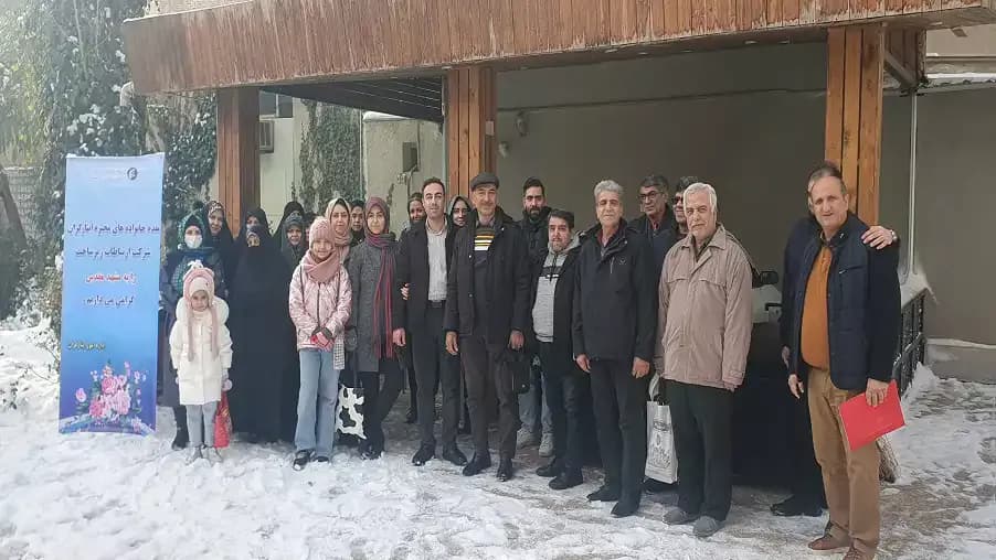 حضور خانواده ایثارگران شرکت ارتباطات زیرساخت در مشهد مقدس