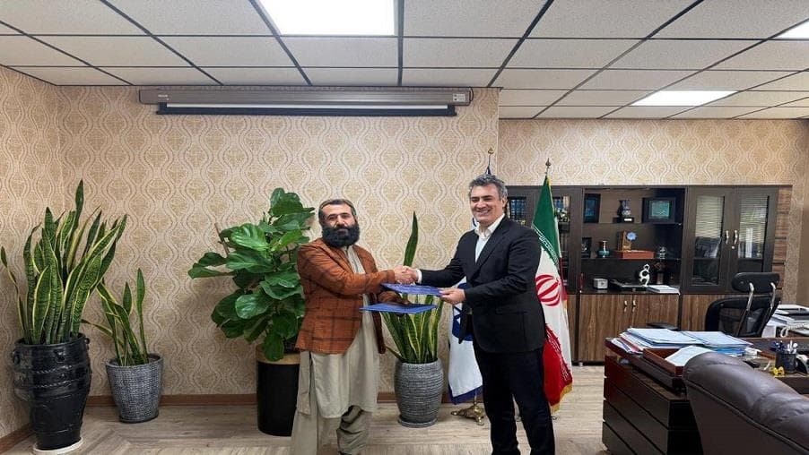 امضا تفاهم نامه اتصال شبکه افغانستان از طریق ایران امضا تفاهم نامه اتصال شبکه افغانستان از طریق ایران