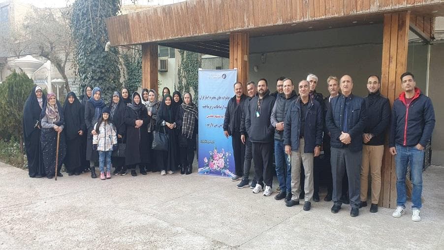 حضور خانواده ایثارگران شرکت ارتباطات زیرساخت در مشهد مقدس
