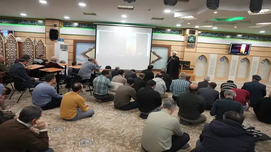 مراسم عزاداری در شرکت ارتباطات زیرساخت برگزار شد