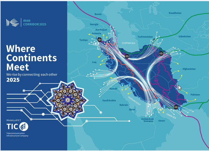 Where Continents Meet a New Terrestrial Route from East to West in Iran Corridor 2025