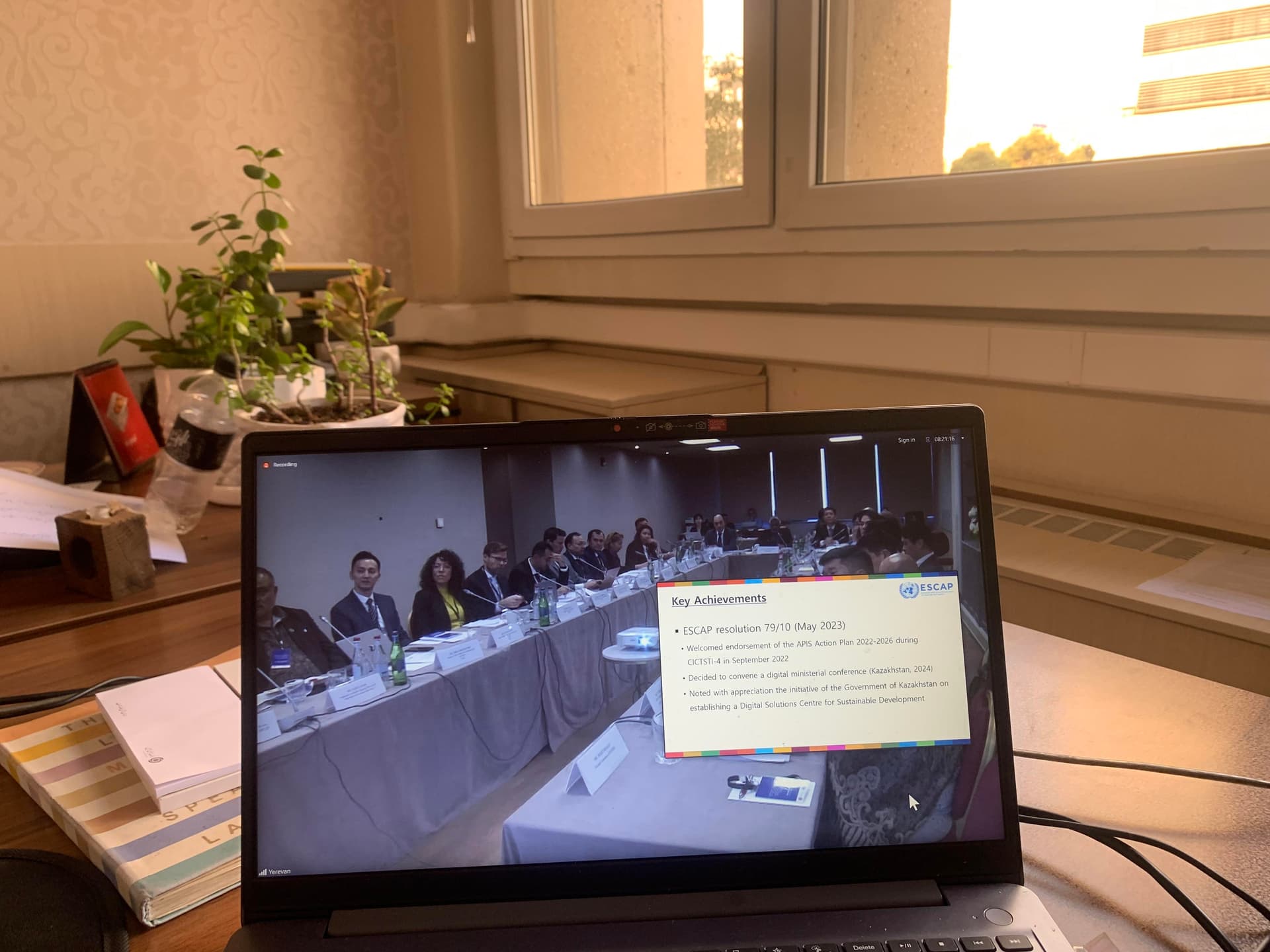 Active present of TIC in ESCAP 2023