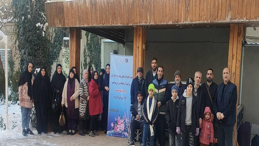 حضور خانواده ایثارگران شرکت ارتباطات زیرساخت در مشهد مقدس