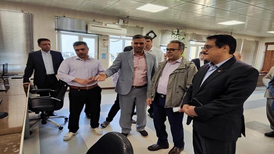 سفرعضو هیات مدیره زیر ساخت به خوزستان/ بازدید از مراکز و ایستگاههای زیرساخت خوزستان