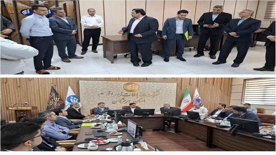 بازدید مدیران ارشد شرکت ارتباطات زیرساخت از مدیریت ارتباطات زیرساخت استان هرمزگان