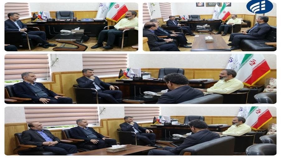 دیدار مدیر ارتباطات زیرساخت استان سمنان با معاون اقتصادی استاندار سمنان