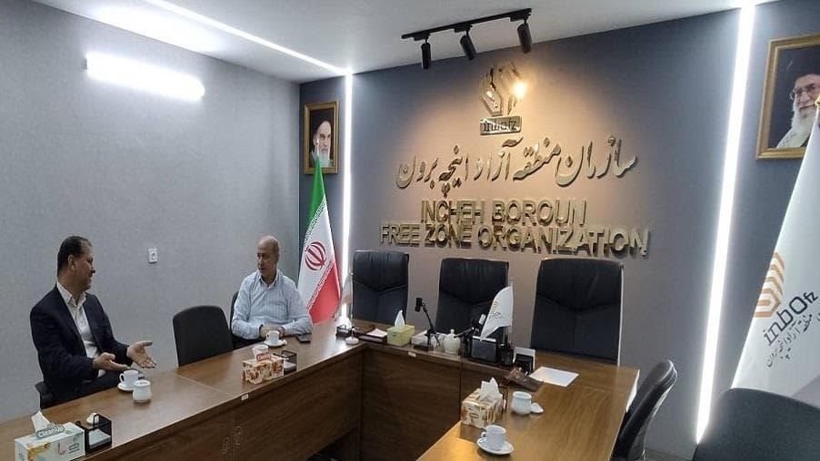نشست مدیریت ارتباطات زیرساخت استان با مدیر منطقه آزاد اینچه برون استان گلستان