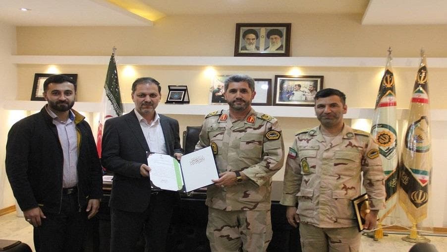 نشست مدیریت ارتباطات زیرساخت استان با فرمانده مرزبانی استان گلستان