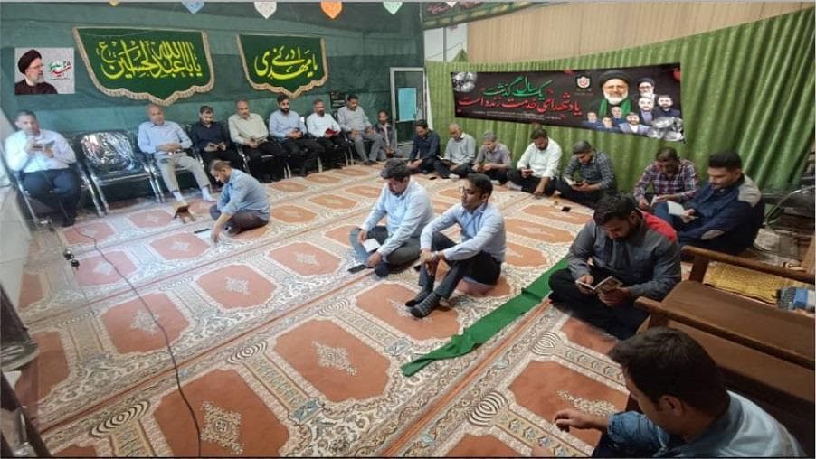 مراسم گرامیداشت سالروز شهدای خدمت در مدیریت ارتباطات زیرساخت استان بوشهر برگزار شد