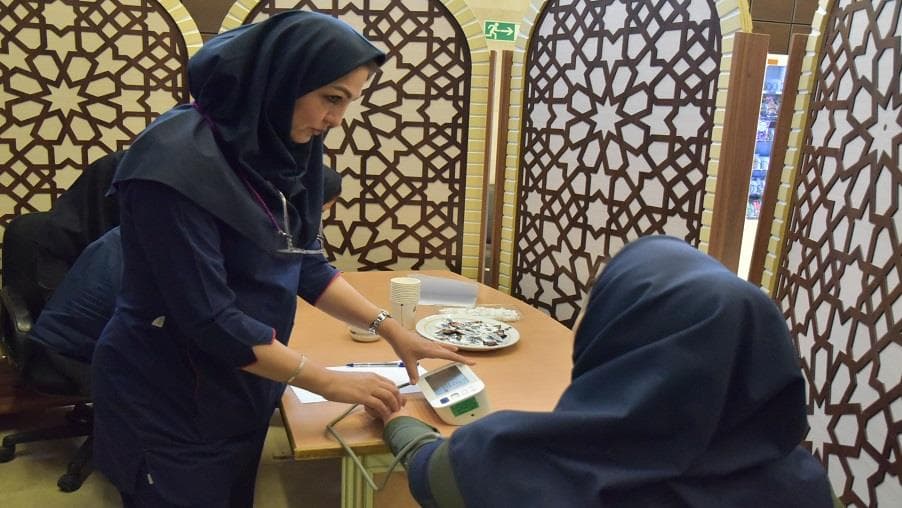 Blood Pressure Monitoring Station