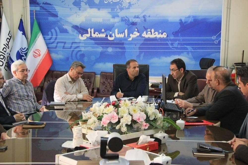 حضور مدیر ارتباطات زیرساخت خراسان شمالی در جلسه مدیریت بحران حوزه ارتباطات
