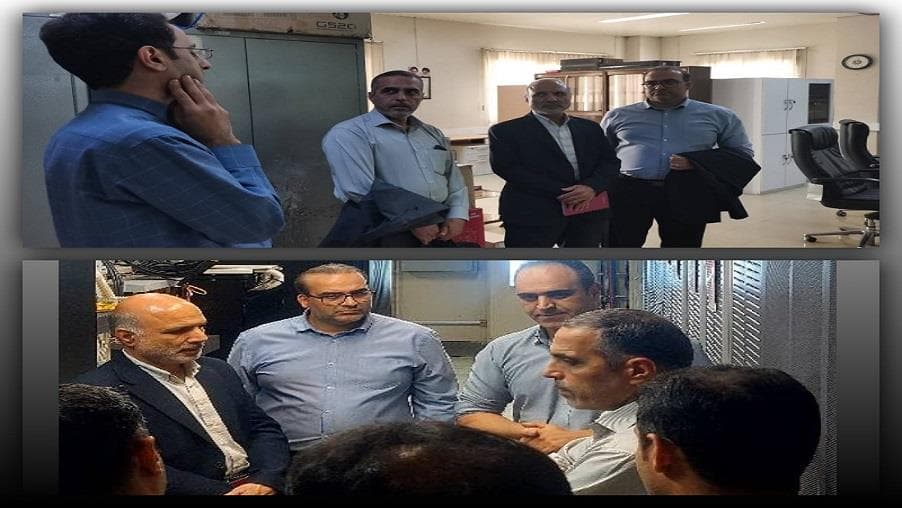 بازدید مدیر کل امور استانها از مدیریت ارتباطات زیرساخت استان اصفهان بازدید مدیر کل امور استانها از مدیریت ارتباطات زیرساخت استان اصفهان