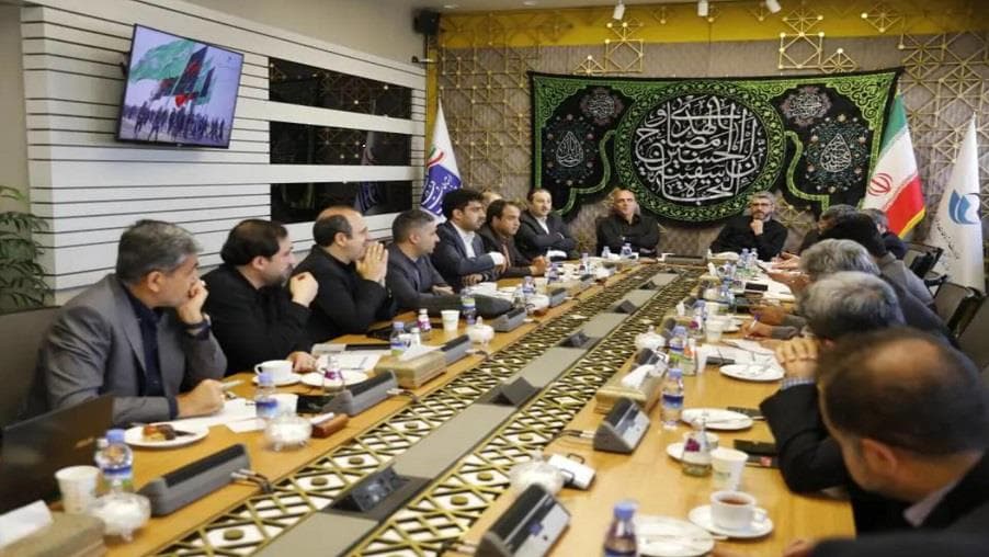 نشست هماهنگی اعضای کارگروه اربعین و اپراتورهای ارتباطی برگزار شد نشست هماهنگی اعضای کارگروه اربعین و اپراتورهای ارتباطی برگزار شد