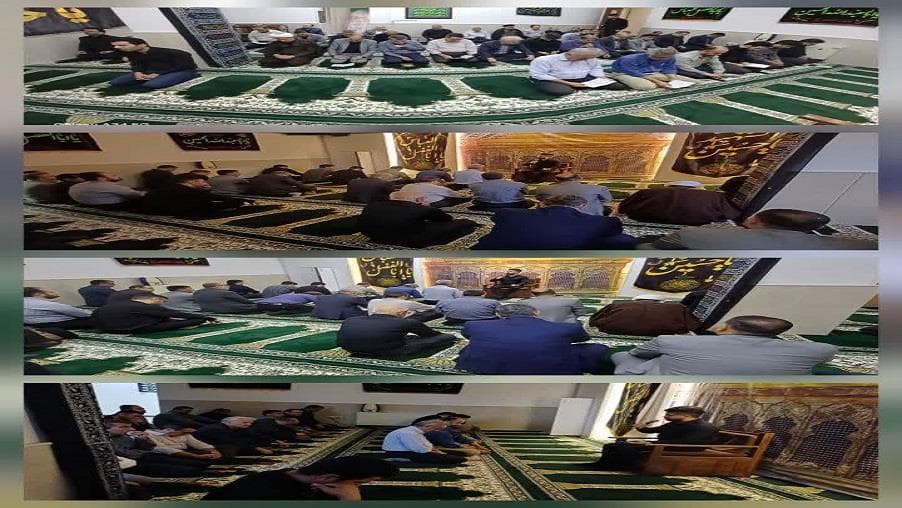مراسم سوگواوری محرم و گرامیداشت شهدای جنگ 12 روزه در استان قم برگزار شد