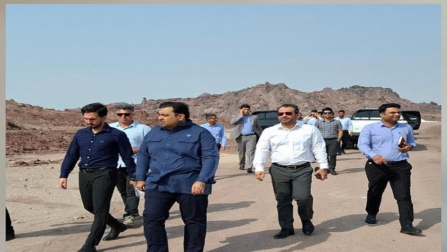 بازدید مدیریت ارتباطات زیرساخت استان هرمزگان از ایستگاه های حوزه غرب استان