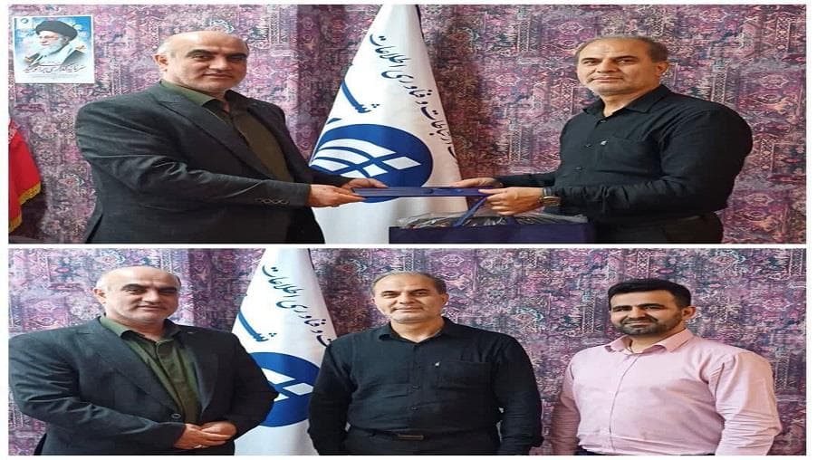 تجلیل از آزاده ارتباطات زیرساخت مازندران به مناسبت سالروز بازگشت آزادگان