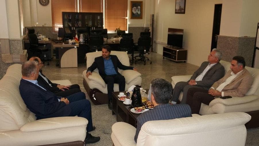 مدیر ارتباطات زیرساخت استان البرز با مدیرکل ارتباطات و فناوری اطلاعات استان دیدار کرد