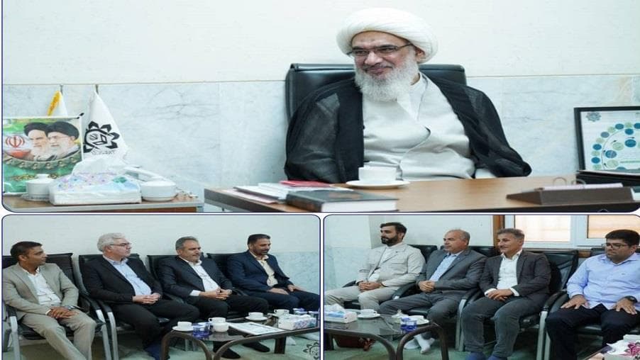 مدیر ارتباطات زیرساخت استان بوشهر با نماینده ولیفقیه در استان دیدار کرد مدیر ارتباطات زیرساخت استان بوشهر با نماینده ولیفقیه در استان دیدار کرد