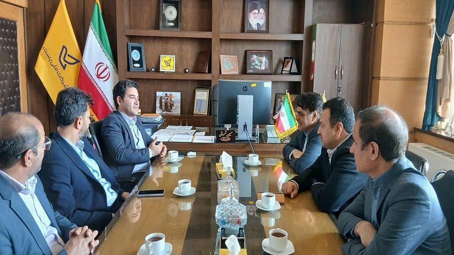 دیدار مدیریت ارتباطات زیرساخت خراسان رضوی با مدیرکل شرکت پست استان