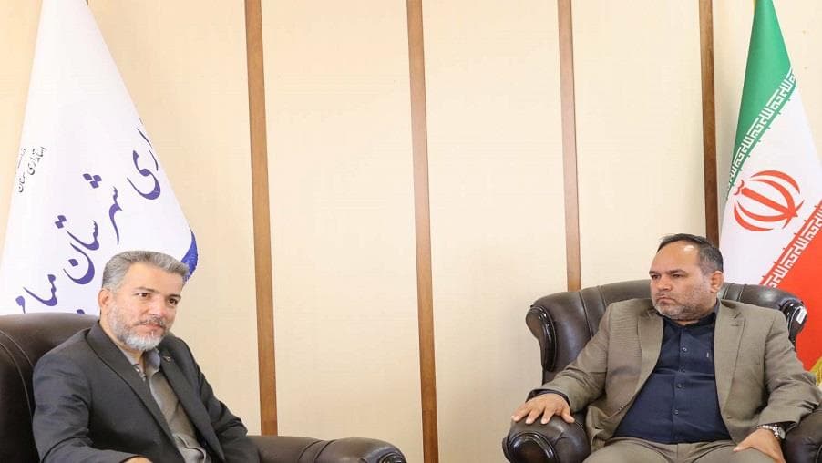 دیدار مدیر ارتباطات زیرساخت استان سمنان با فرماندار شهرستان میامی
