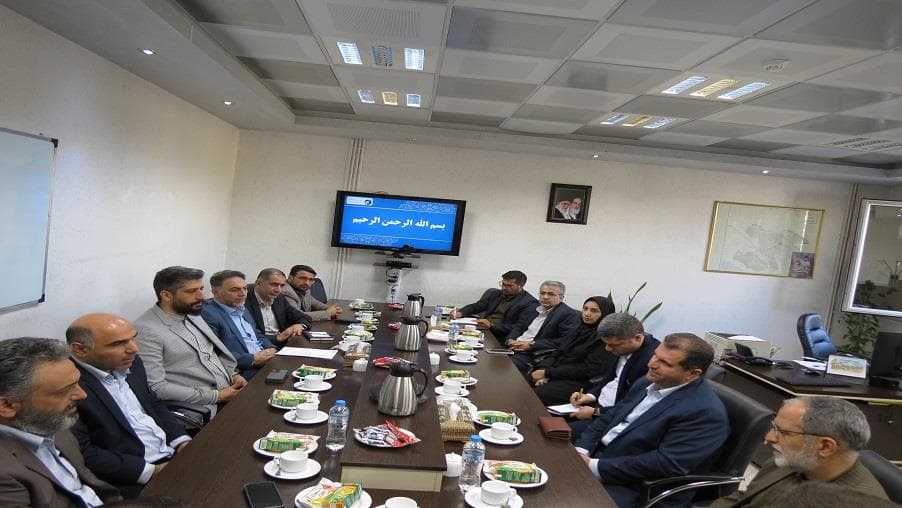 حضور معاون امور شهری سازمان پدافند غیر عامل کشور در مدیریت ارتباطات زیرساخت استان قزوین