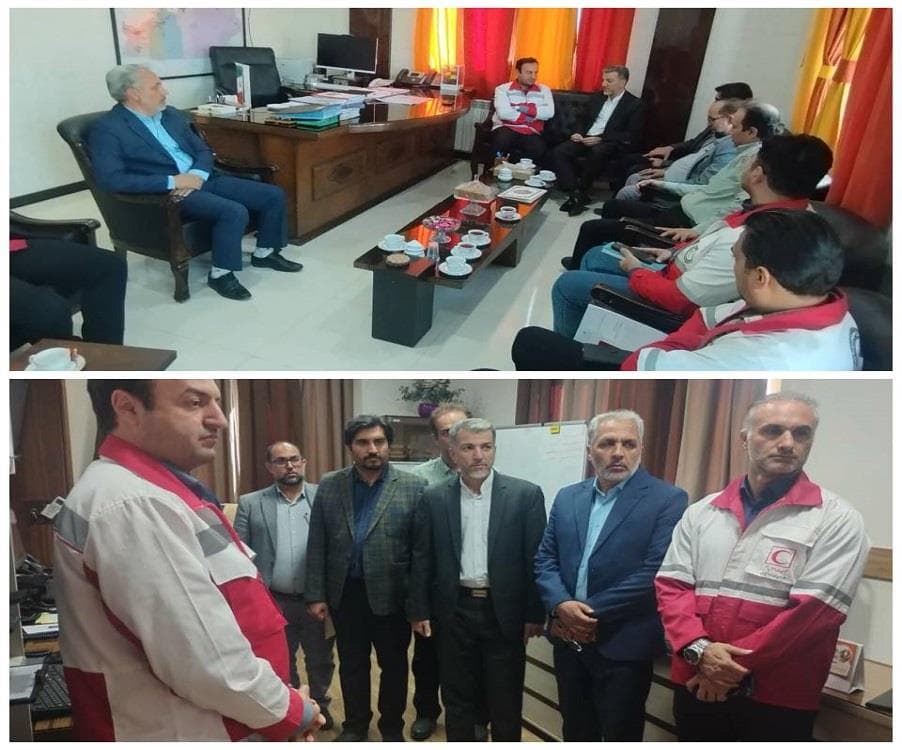 دیدار مدیرکل ارتباطات زیرساخت با مدیرکل سازمان هلال احمر دیدار مدیرکل ارتباطات زیرساخت با مدیرکل سازمان هلال احمر