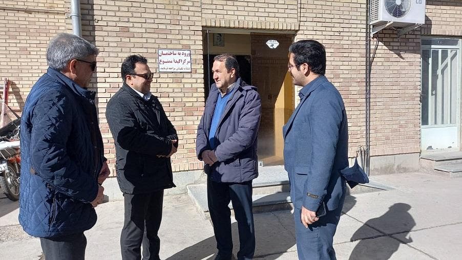 حضور مدیریت ارتباطات زیرساخت خراسان رضوی در مرکز مخابراتی فریمان