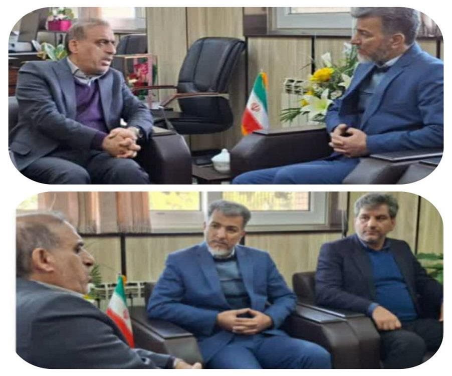 دیدار مدیر ارتباطات زیرساخت استان سمنان با معاون استاندار و فرماندار ویژه شهرستان شاهرود