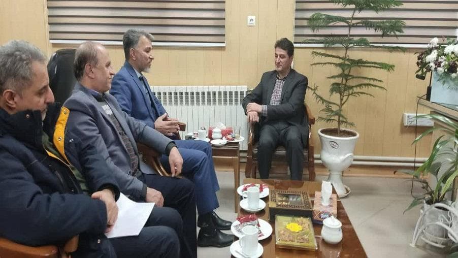 دیدار مدیر ارتباطات زیرساخت استان سمنان با مدیر عامل شرکت ملی پخش فرآورده‌های نفتی منطقه شاهرود