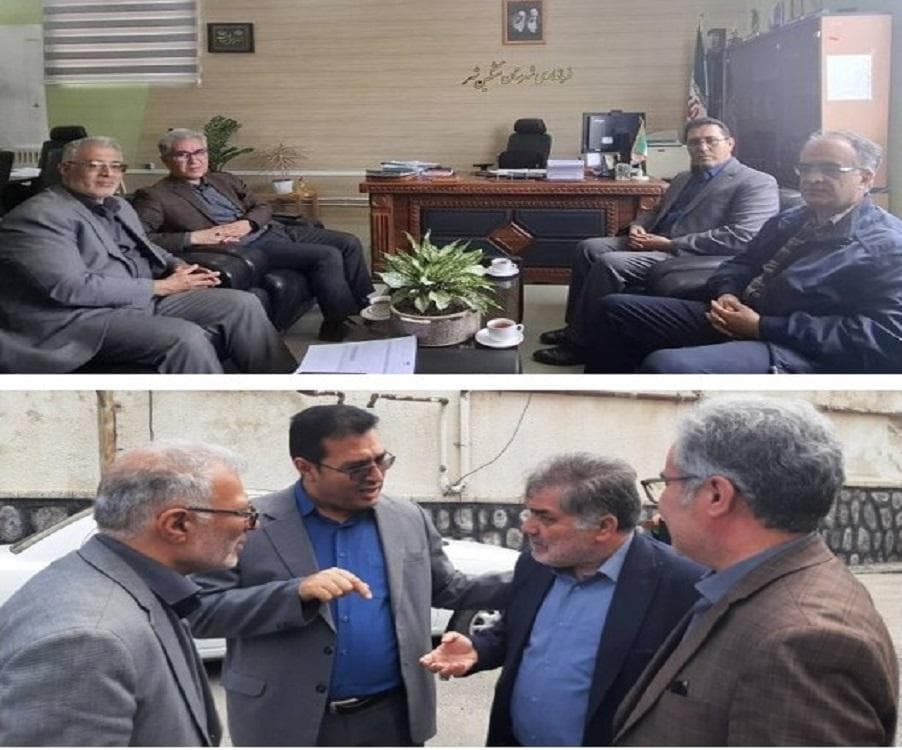 دیدار مدیر ارتباطات زیرساخت استان اردبیل با فرماندار و نماینده مجلس شهرستان مشگین شهر دیدار مدیر ارتباطات زیرساخت استان اردبیل با فرماندار و نماینده مجلس شهرستان مشگین شهر