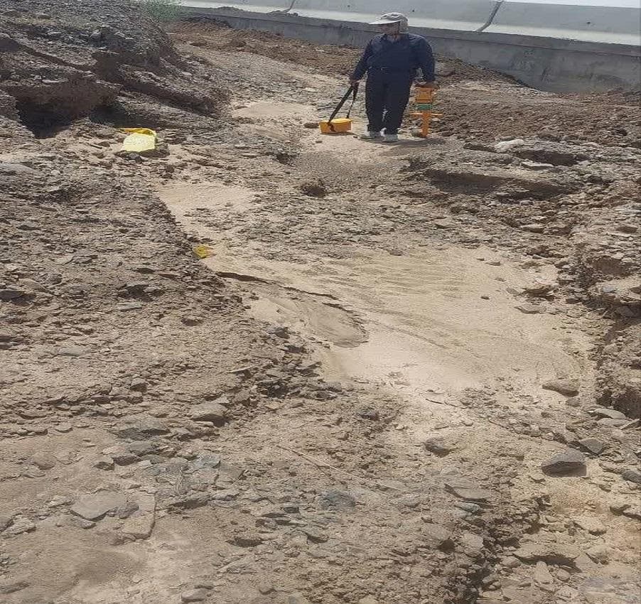 مشکل آب‌بردگی در محور تربت‌حیدریه به خواف برطرف شد
