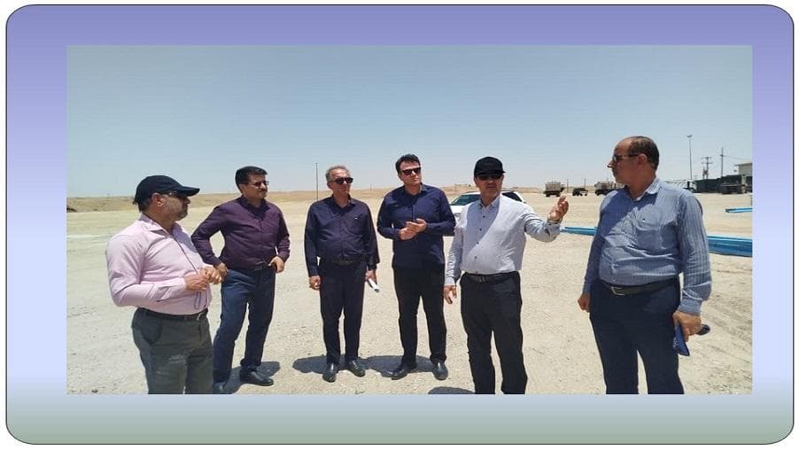 بازدید مدیریت ارتباطات زیرساخت استان ایلام از مرز چیلات در شهرستان دهلران بازدید مدیریت ارتباطات زیرساخت استان ایلام از مرز چیلات در شهرستان دهلران