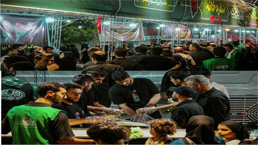 حضور بسیجیان مدیریت ارتباطات زیرساخت استان اردبیل در موکب خدمت رسانی شبکه جوانان رضوی در مشهد مقدس