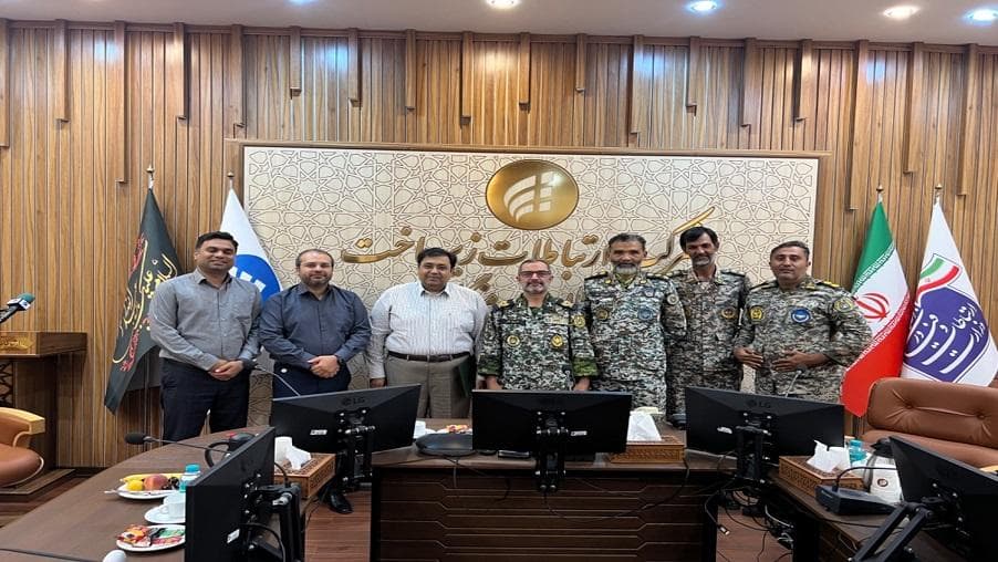تقدیر فرمانده پدافند جنوب شرق کشور از مدیریت ارتباطات زیرساخت استان هرمزگان