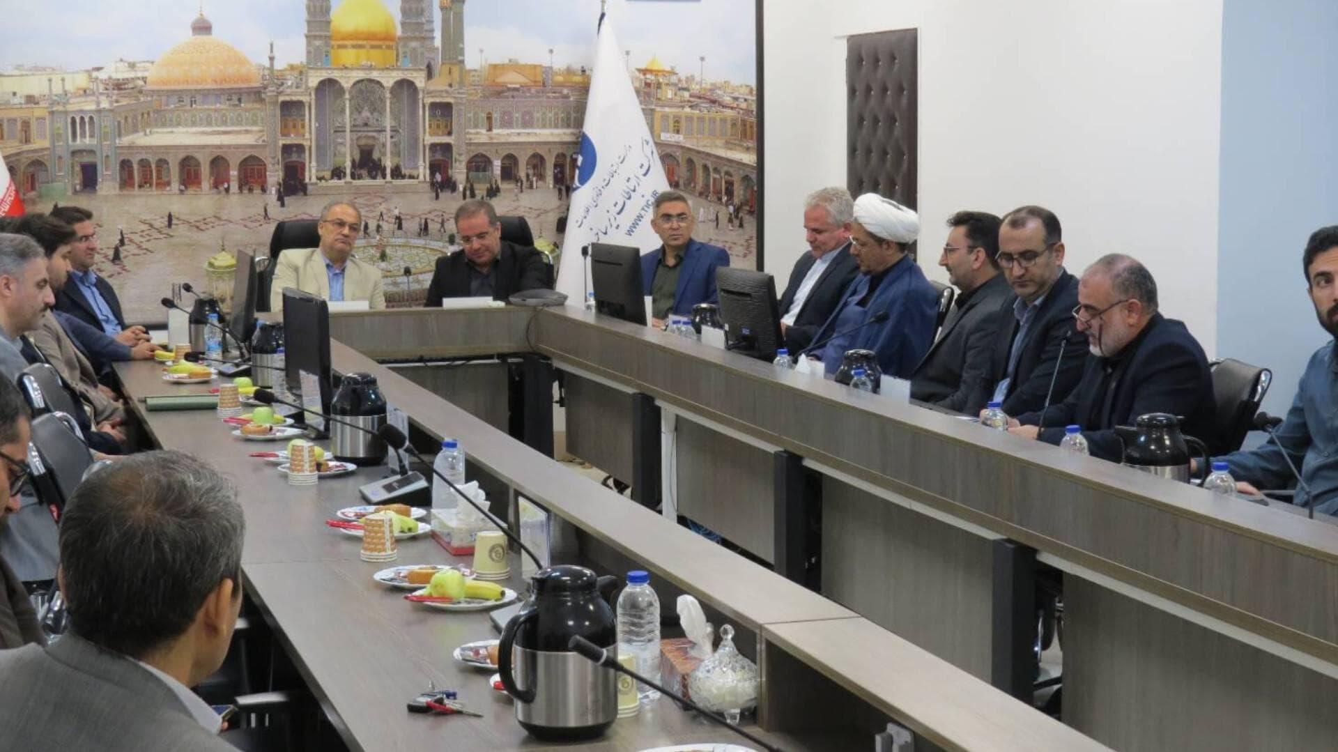 معارفه مدیر جدید ارتباطات زیرساخت استان قم با تأکید بر توسعه زیرساخت‌های ارتباطی