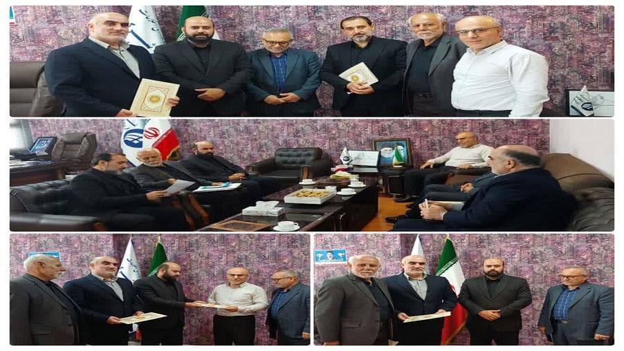 اعطای احکام اعضای شورای امر به معروف و نهی از منکر ارتباطات زیرساخت مازندران