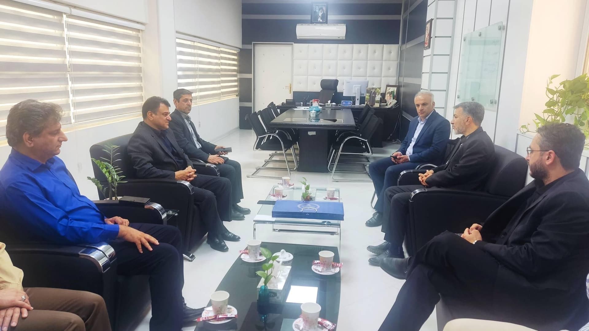 دیدار مدیر ارتباطات زیرساخت استان سمنان با مدیر جدید مخابرات منطقه سمنان