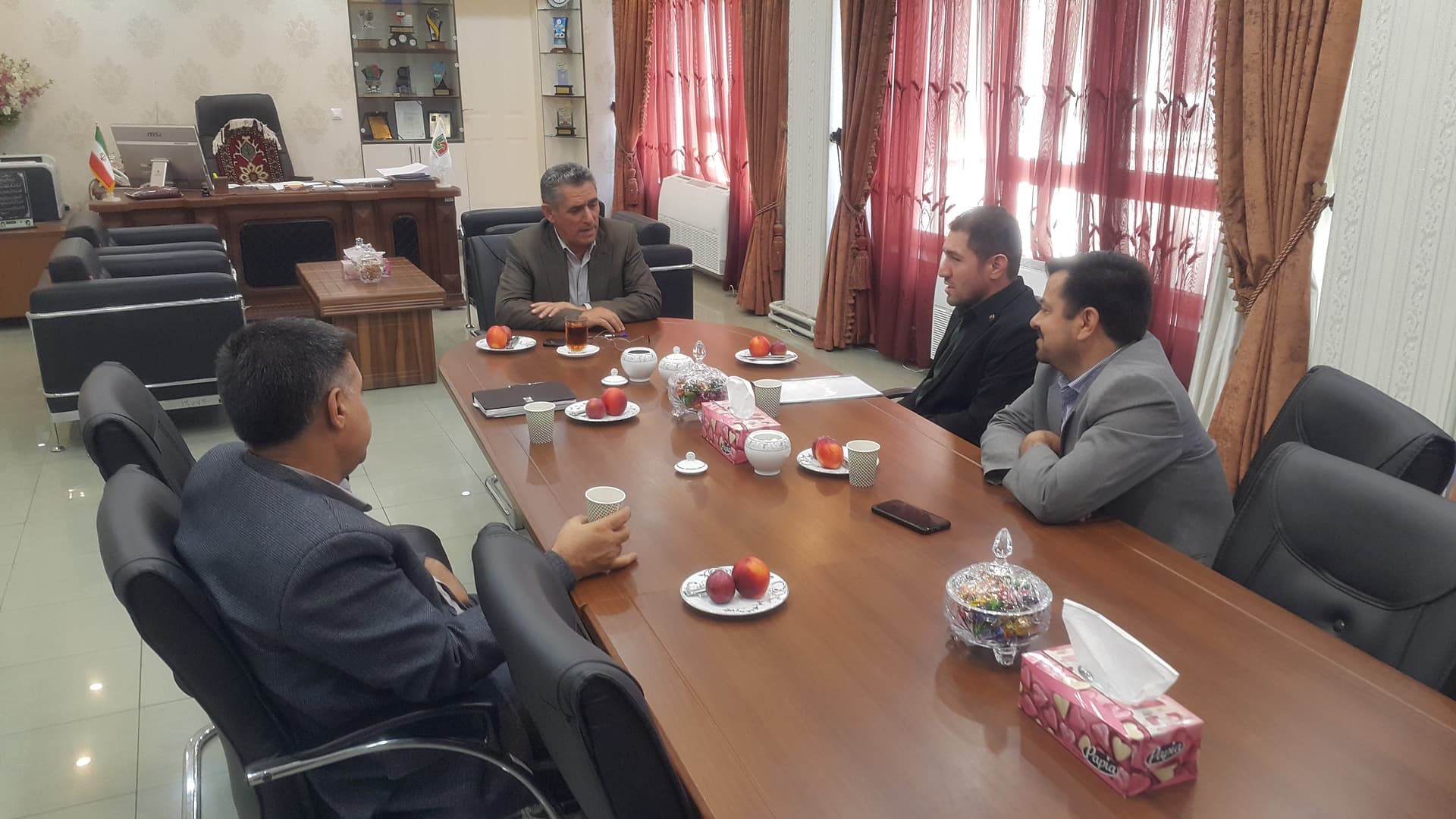 دیدار مدیر ارتباطات زیرساخت استان آذربایجان شرقی با مدیر کل راهداری و حمل و نقل جاده ای استان دیدار مدیر ارتباطات زیرساخت استان آذربایجان شرقی با مدیر کل راهداری و حمل و نقل جاده ای استان