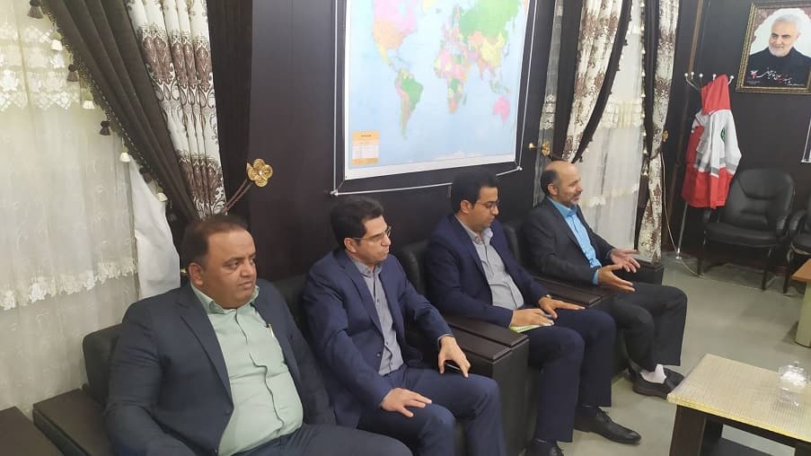 جلسه مشترک مدیر زیرساخت کرمان با فرماندار، شهردار و رئیس شورای شهر کهنوج جلسه مشترک مدیر زیرساخت کرمان با فرماندار، شهردار و رئیس شورای شهر کهنوج
