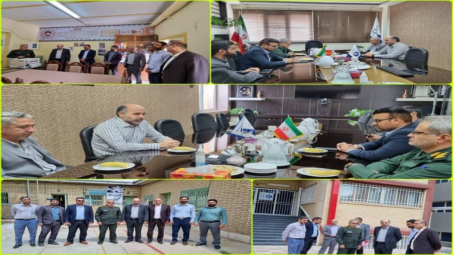دیدار مسئول سازمان بسیج ادارات استان کرمان و فرمانده حوزه بسیج ادارات استان از پایگاه بسیج شهیدقطبی نژاد مدیریت ارتباطات زیر ساخت استان کرمان دیدار مسئول سازمان بسیج ادارات استان کرمان و فرمانده حوزه بسیج ادارات استان از پایگاه بسیج شهیدقطبی نژاد مدیریت ارتباطات زیر ساخت استان کرمان