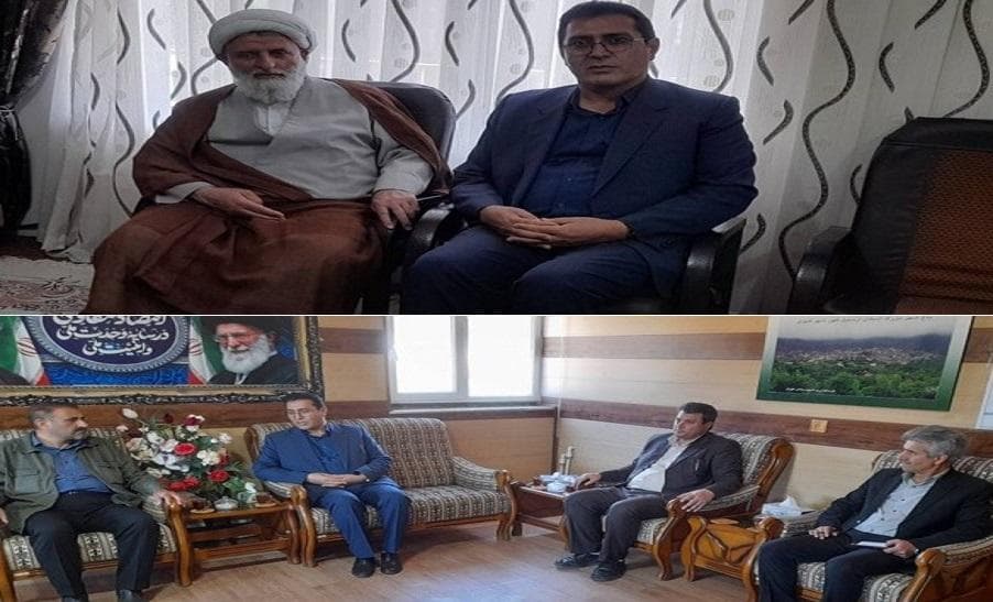دیدار مدیر ارتباطات زیرساخت استان اردبیل با امام جمعه و فرماندار شهرستان کوثر دیدار مدیر ارتباطات زیرساخت استان اردبیل با امام جمعه و فرماندار شهرستان کوثر
